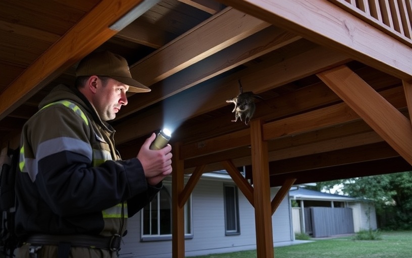 Under Deck Possum Removal in Kew East